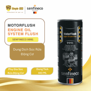 Senfineco 9991 Dung Dịch Súc Rửa Động Cơ - Motor Flush Engine Oil System Flush [443ML]