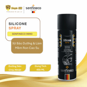 Senfineco 9990 Xịt Bảo Dưỡng Làm Mềm Ron Cao Su - Silicone Spray [450ML]
